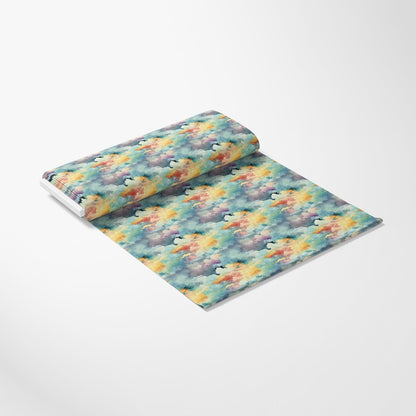 Colorful Clouds Pattern 3 Quilting Cotton Fabric