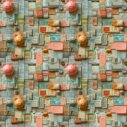 Tax Day Receipts Fat Quarter Bundle
