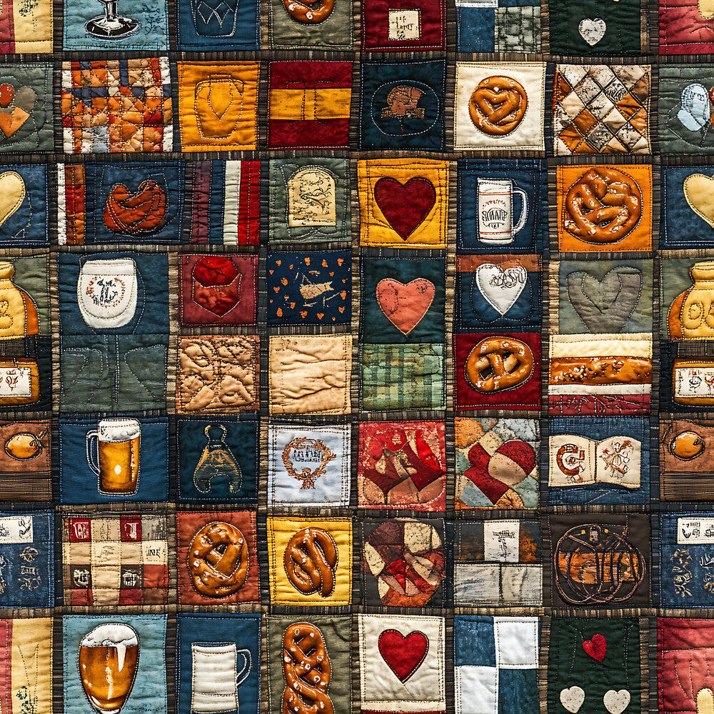 Oktoberfest Patch Quilt Sampler Fat Quarter Bundle