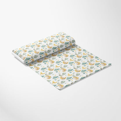 Daisy Teddy Bears Pattern 1 Quilting Cotton Fabric