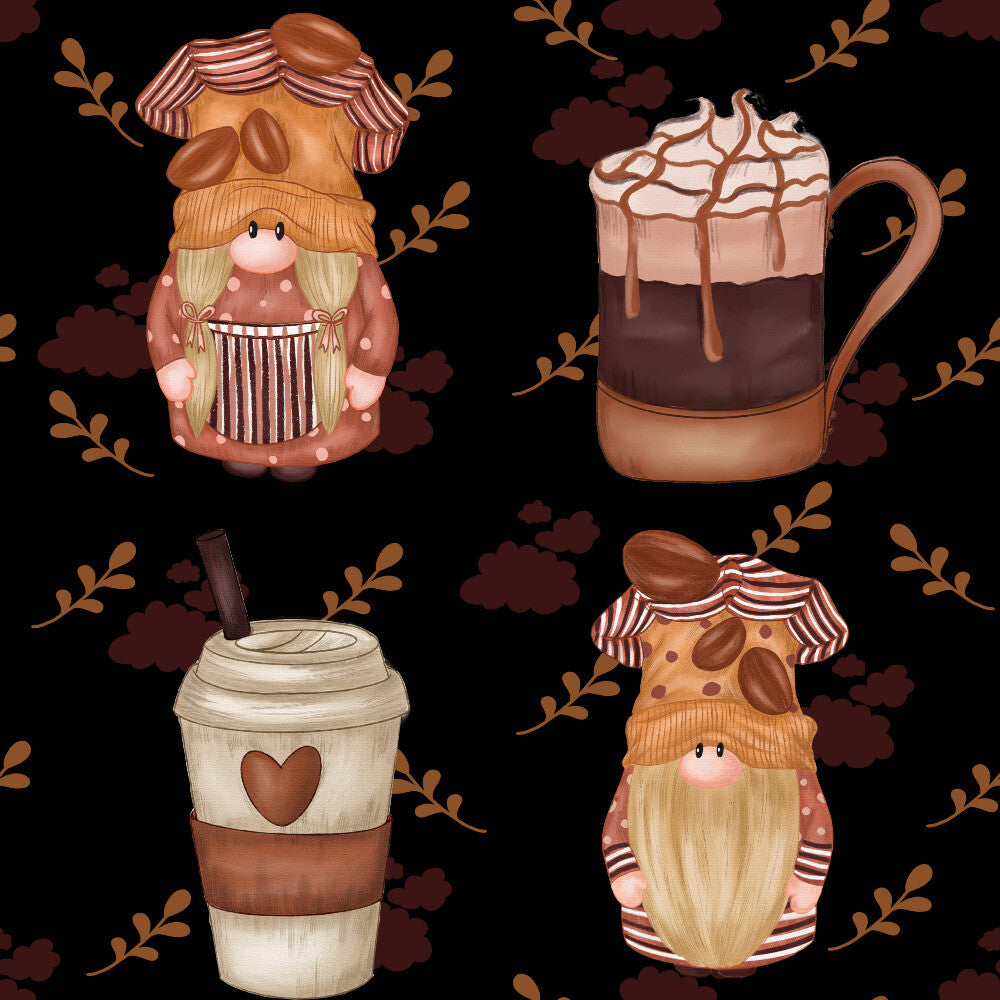 Coffee Gnomes Fat Quarter Bundle