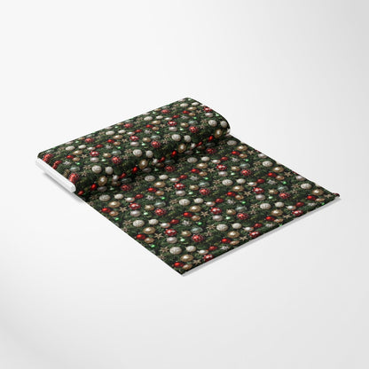 Realistic Christmas Ornaments Pattern 1 Quilting Cotton Fabric