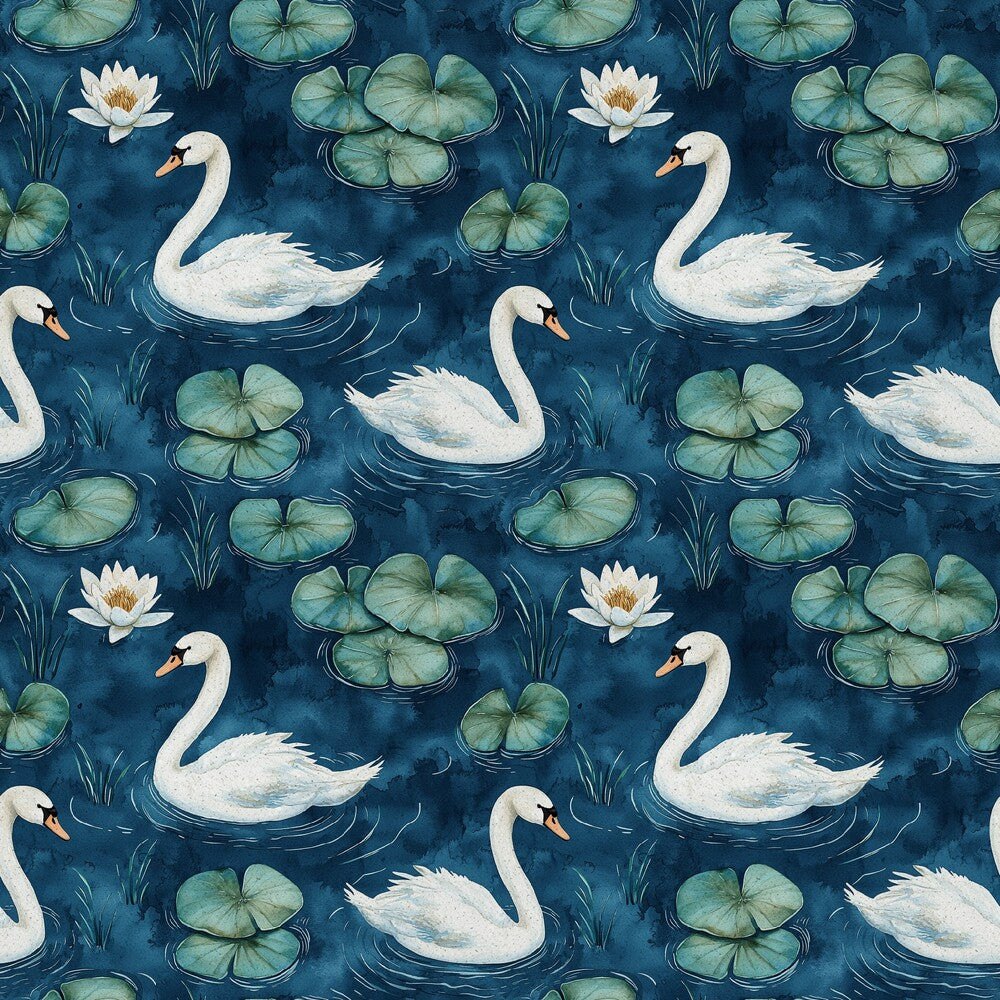 Swan in the Pond Fat Quarter Bundle