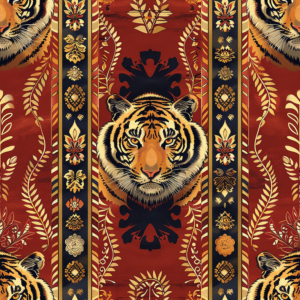 Red Tiger Fat Quarter Bundle