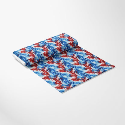 Patriotic Tie-Dye Pattern 1 Quilting Cotton Fabric