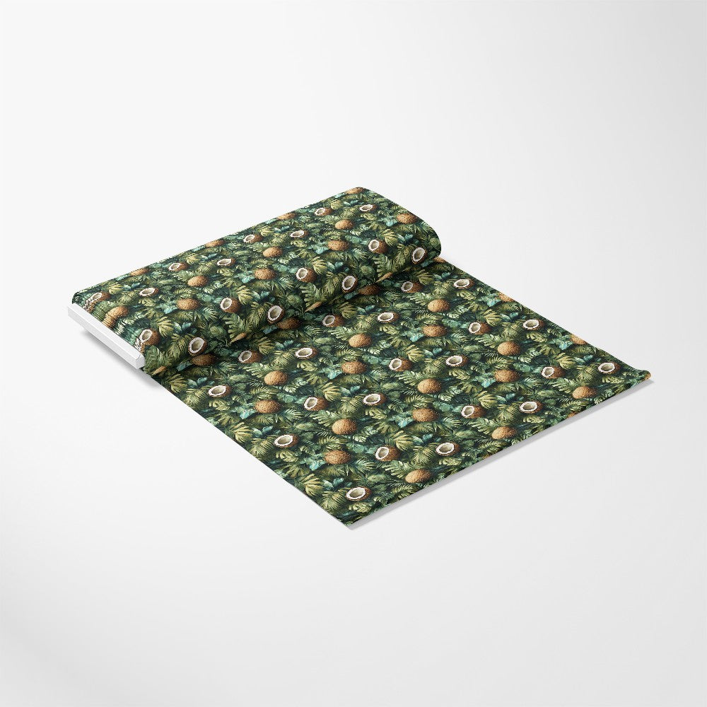 Coconut Jungle Leaves Pattern 13 Quilting Cotton Fabric