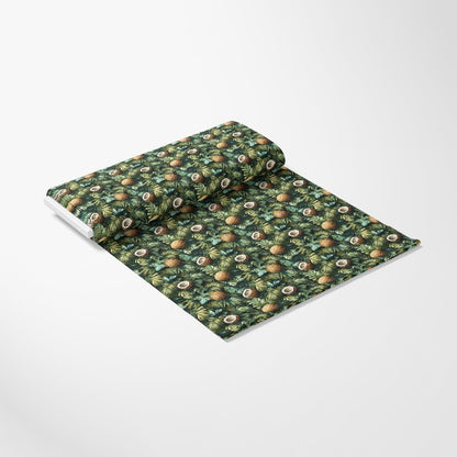 Coconut Jungle Leaves Pattern 13 Quilting Cotton Fabric