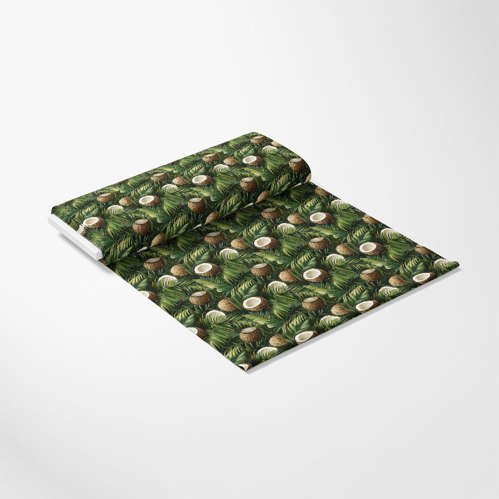 Coconut Jungle Leaves Pattern 16 Quilting Cotton Fabric