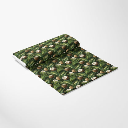 Coconut Jungle Leaves Pattern 16 Quilting Cotton Fabric