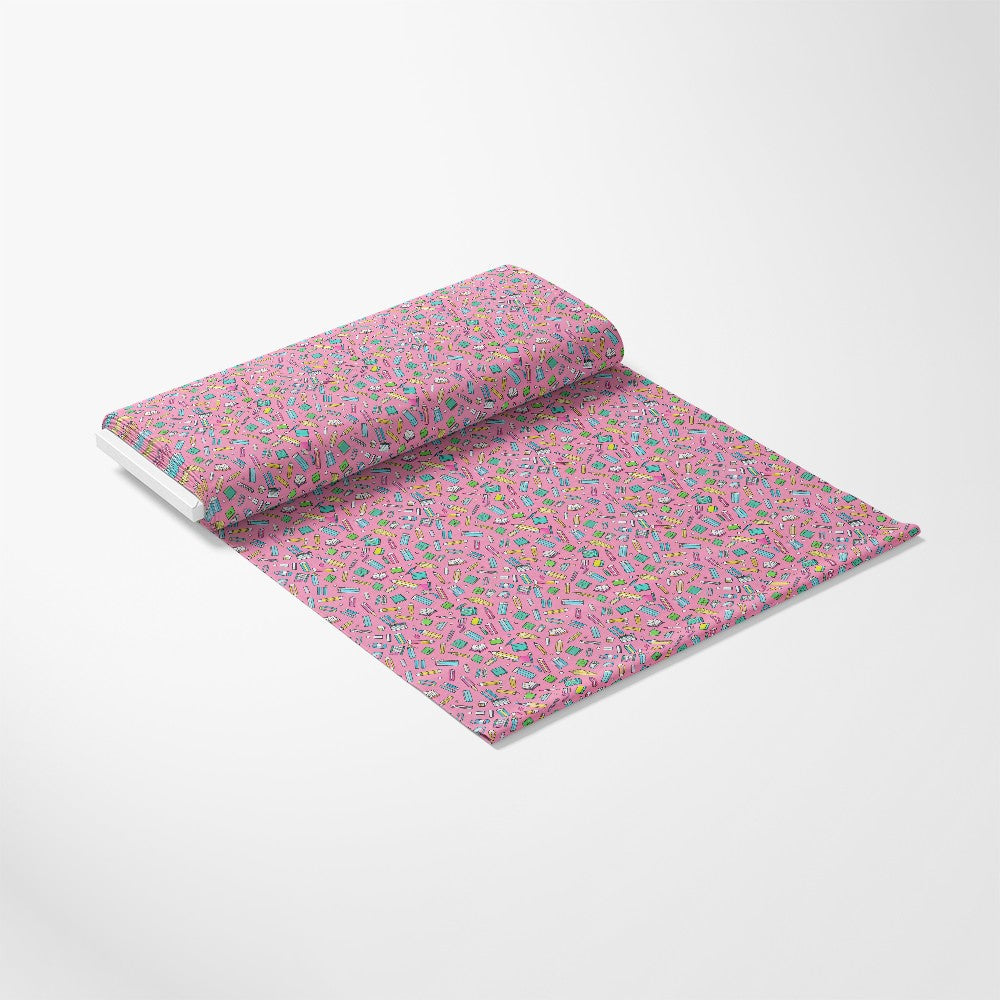 Back to School Pattern 11 Quilting Cotton Fabric