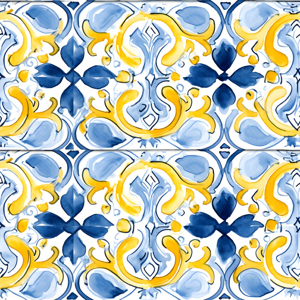 Mediterranean Lemon Azure Fat Quarter Bundle