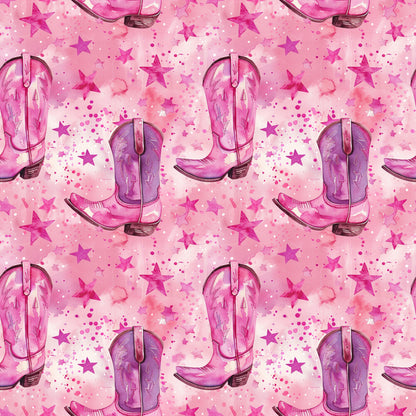 Pink Cowboy Boots Fat Quarter Bundle