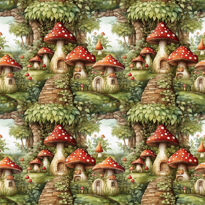 Fairy Houses Fat Quarter Bundle