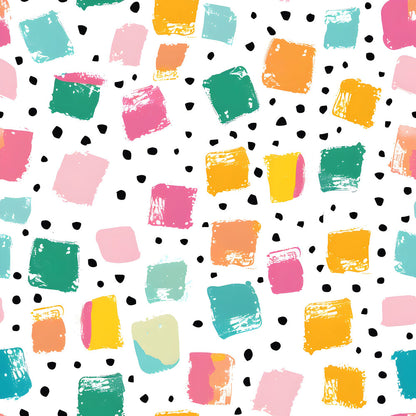 Doodle Polka Dot Rectangles Fat Quarter Bundle