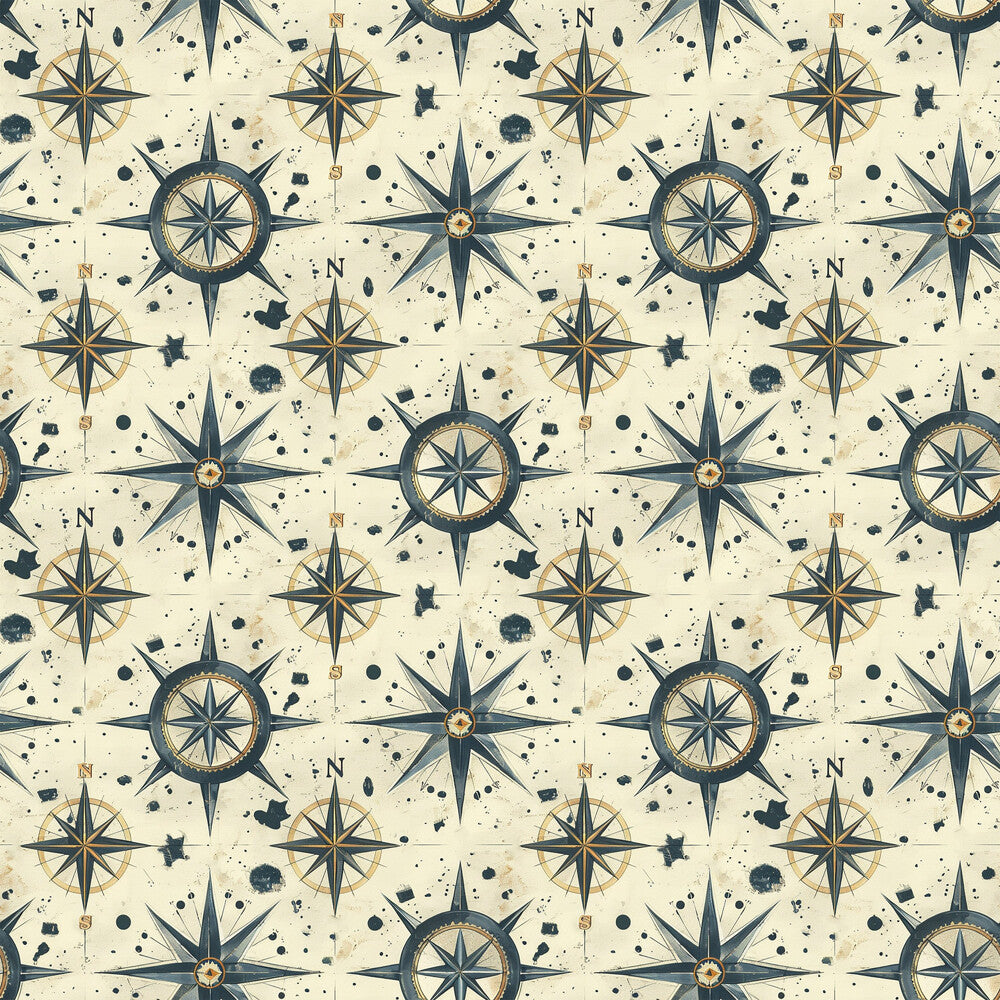 Classic Compass Rose Fat Quarter Bundle