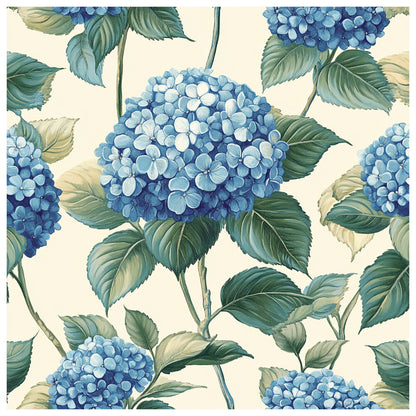 Blue Hydrangea Pastel Fat Quarter Bundle