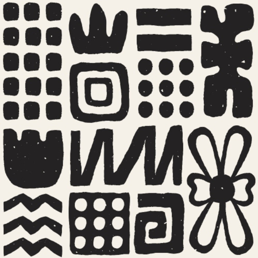 Black and White Doodles Fat Quarter Bundle