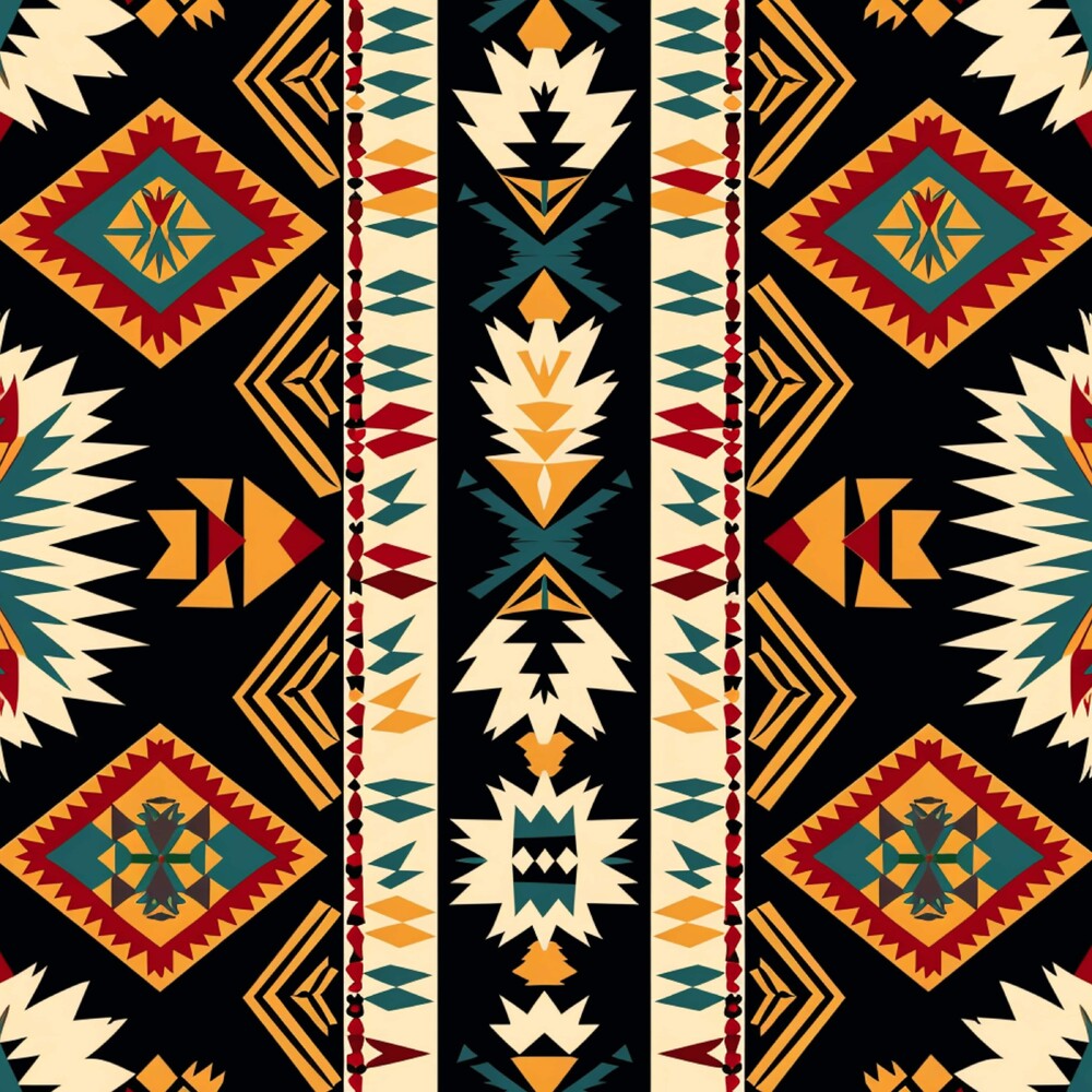 Retro Native American Fat Quarter Bundle