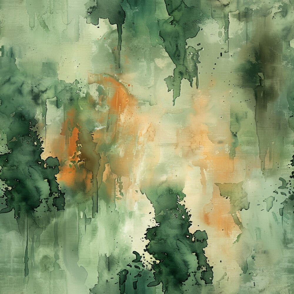 Watercolor Camouflage Grunge Fat Quarter Bundle