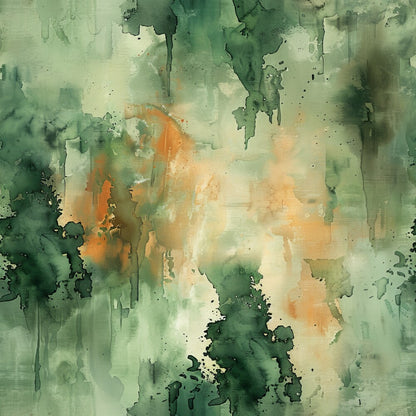 Watercolor Camouflage Grunge Fat Quarter Bundle