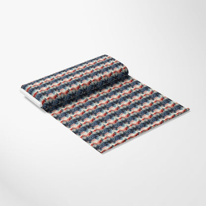 Patriotic Grunge Pattern 10 Quilting Cotton Fabric