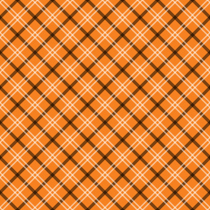 Halloween Plaid Fat Quarter Bundle