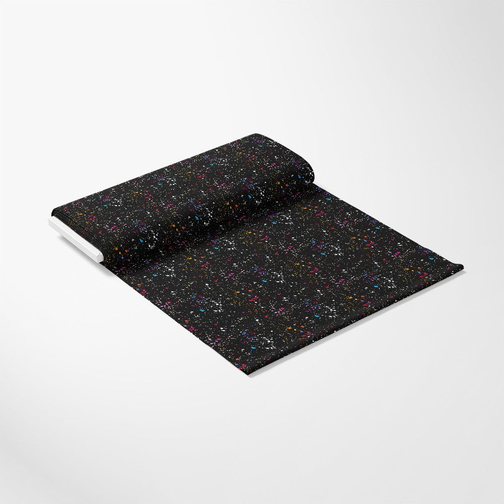 Glitter Paint Splatter Pattern 7 Quilting Cotton Fabric