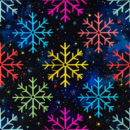 Festive Neon Dreams Fat Quarter Bundle