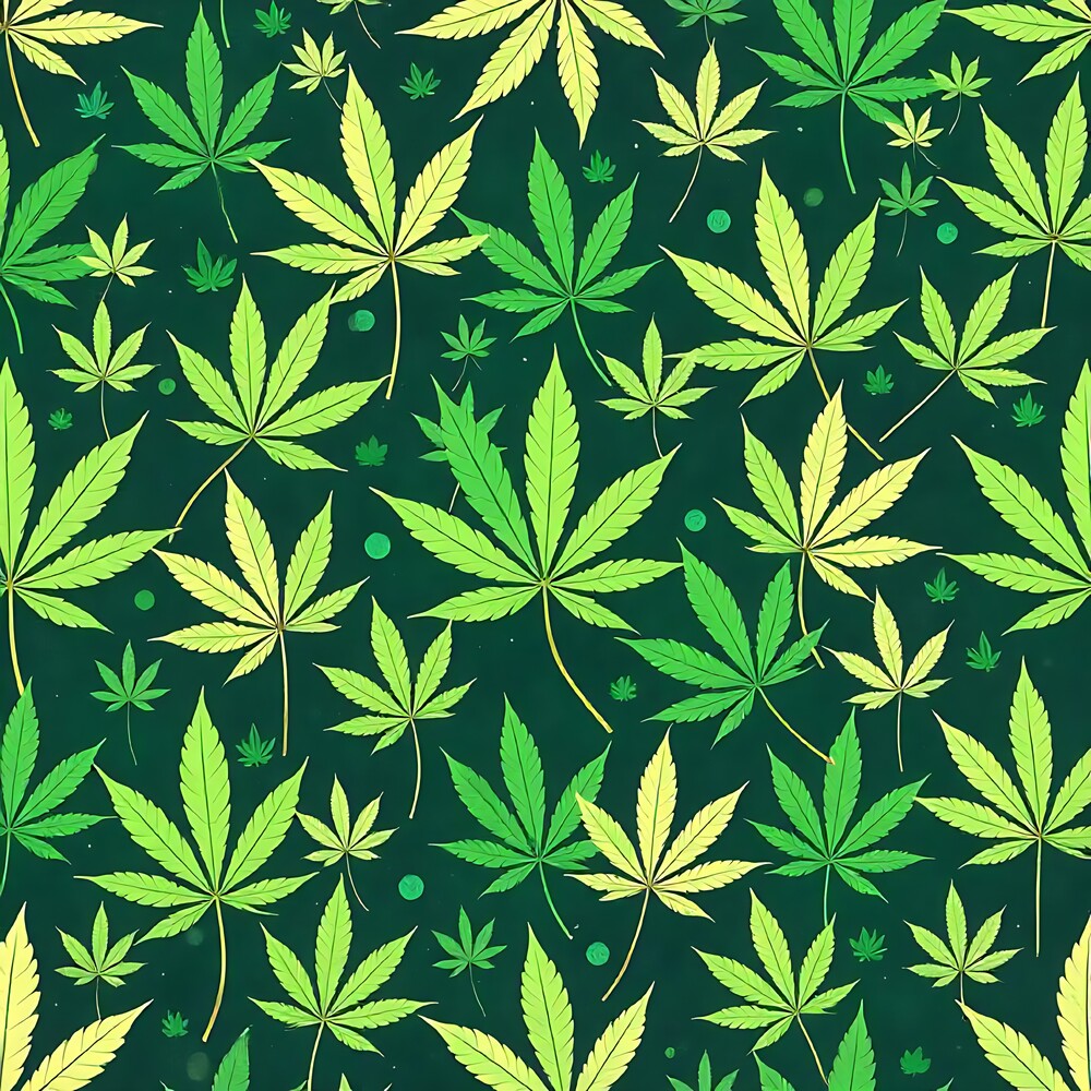 420 Marijuana Allover Fat Quarter Bundle