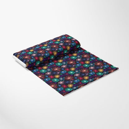 Colorful Fireworks Pattern 4 Quilting Cotton Fabric