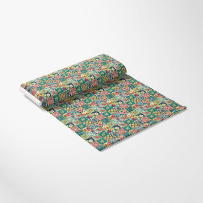 Spring Patchwork Pattern 4 Quilting Cotton Fabric
