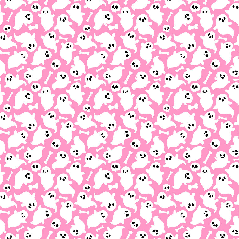 Small Pink Halloween Fat Quarter Bundle