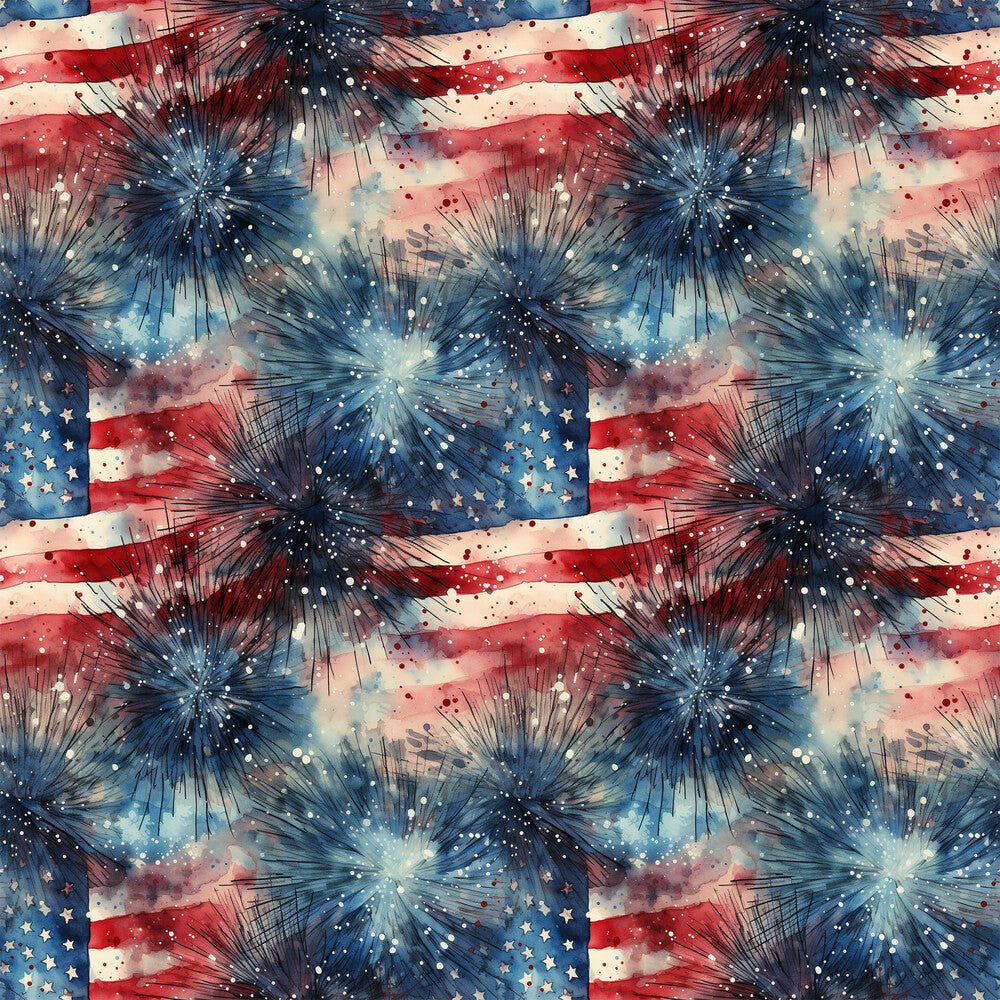 Patriotic Grunge Fat Quarter Bundle