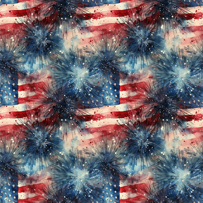 Patriotic Grunge Fat Quarter Bundle