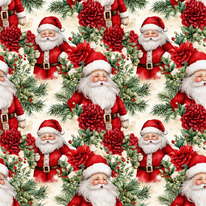 Vintage Classic Red Christmas Fat Quarter Bundle