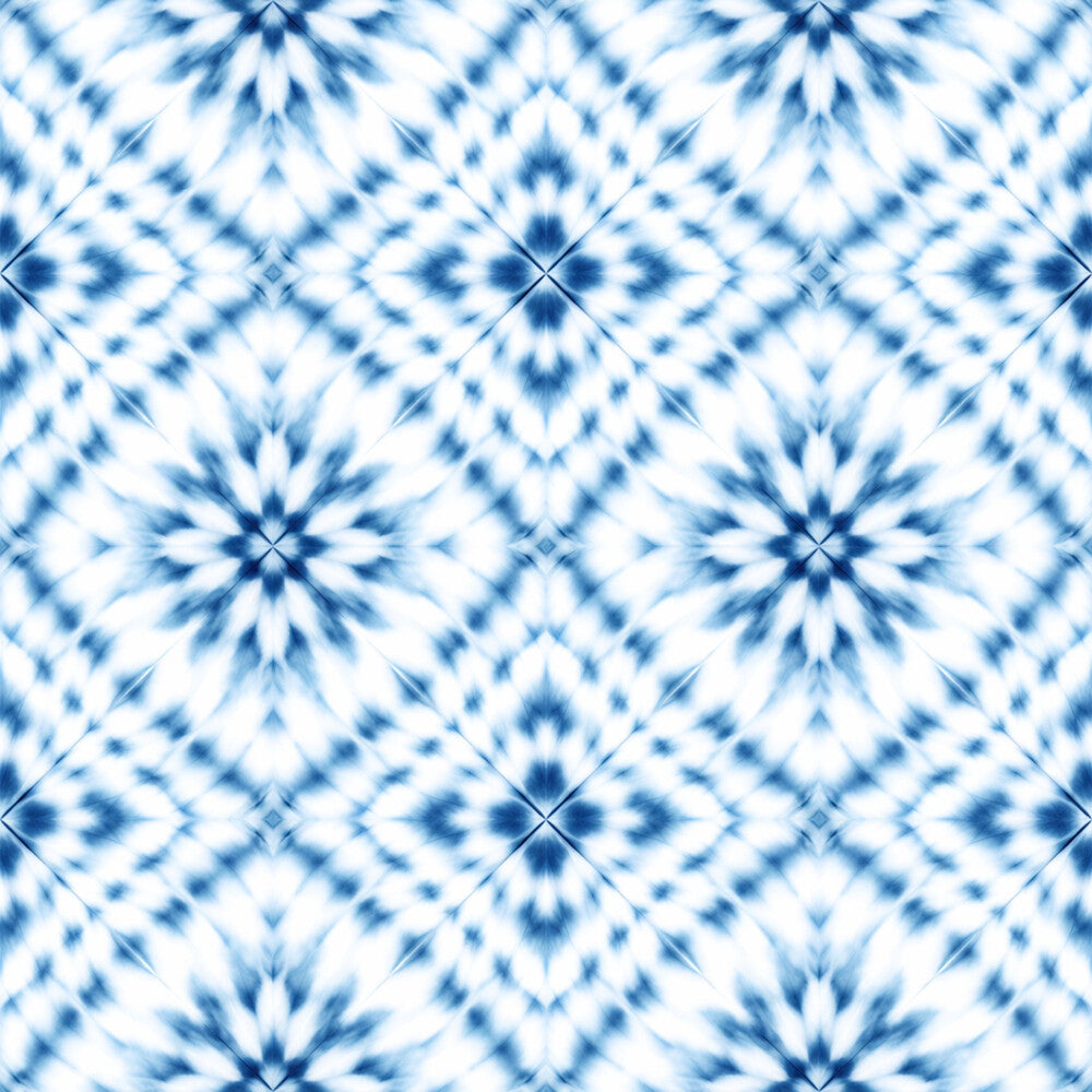 Indigo Shibori Tie Dye Fat Quarter Bundle