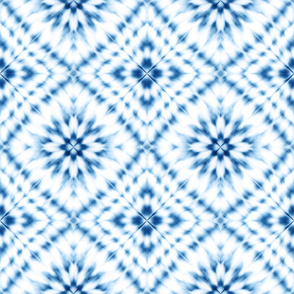 Indigo Shibori Tie Dye Fat Quarter Bundle