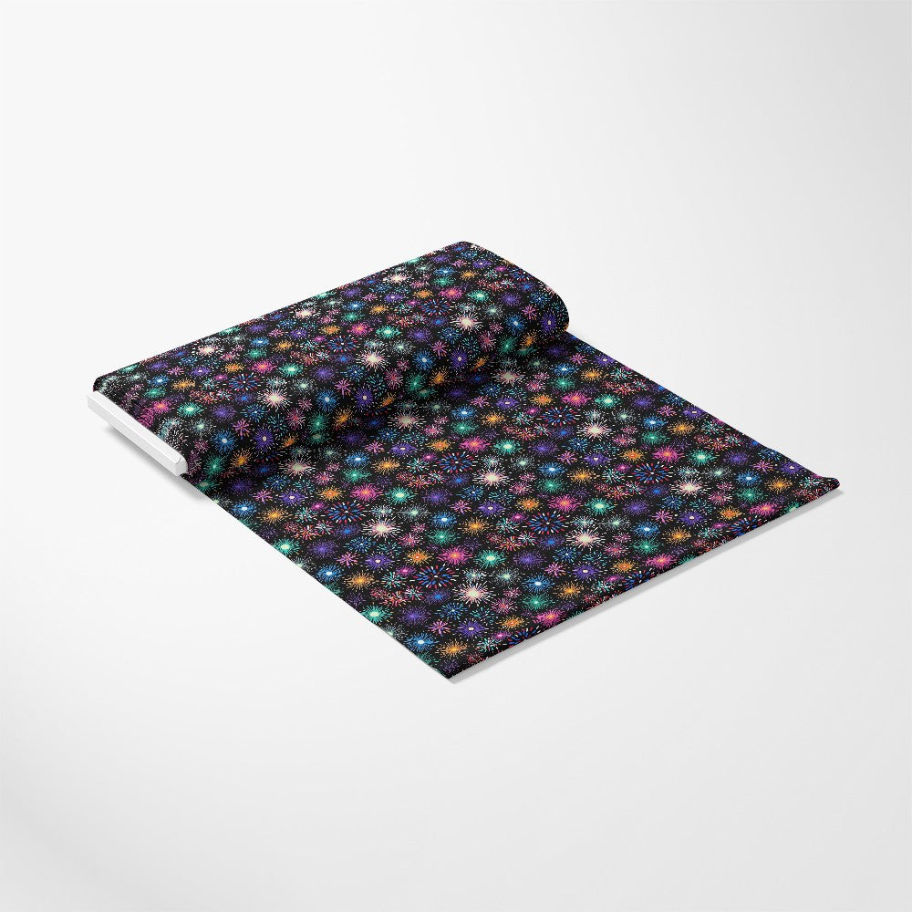 Colorful Fireworks Pattern 2 Quilting Cotton Fabric