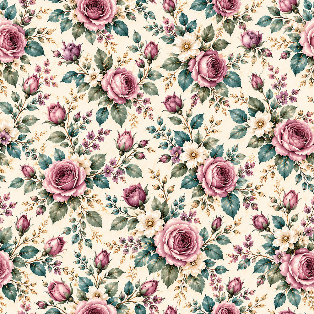 Victorian Garden Romance Fat Quarter Bundle