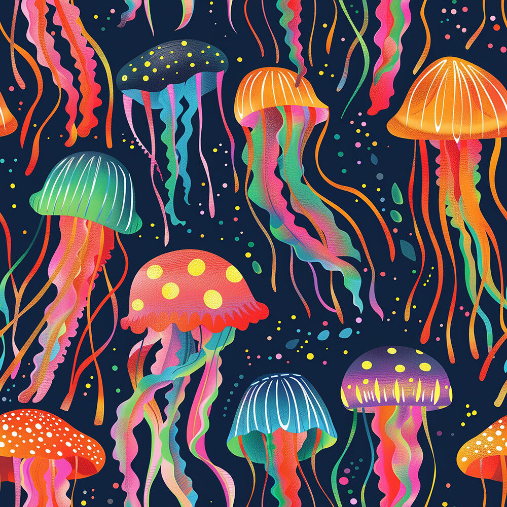 Happy Jellyfish Fat Quarter Bundle