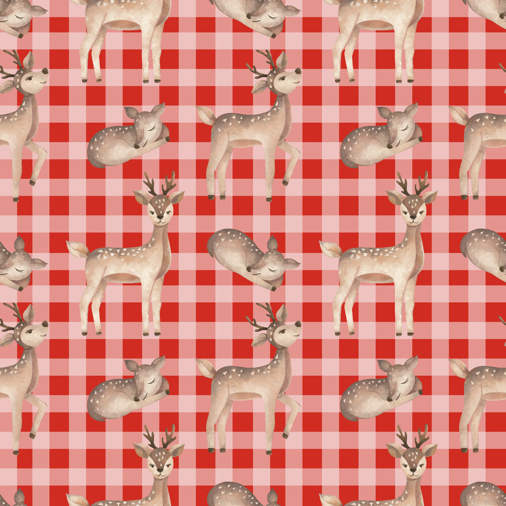 Buffalo Plaid Deer Fat Quarter Bundle