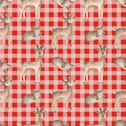 Buffalo Plaid Deer Fat Quarter Bundle