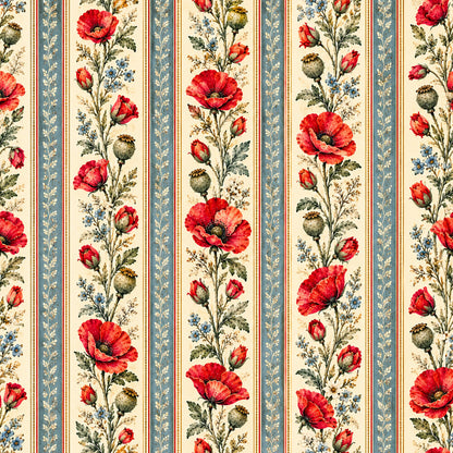 Vintage Garden Letters Fat Quarter Bundle