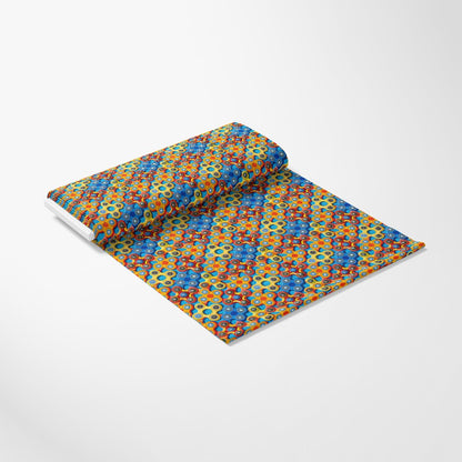 Colorful Fidget Spinner Pattern 1 Quilting Cotton Fabric