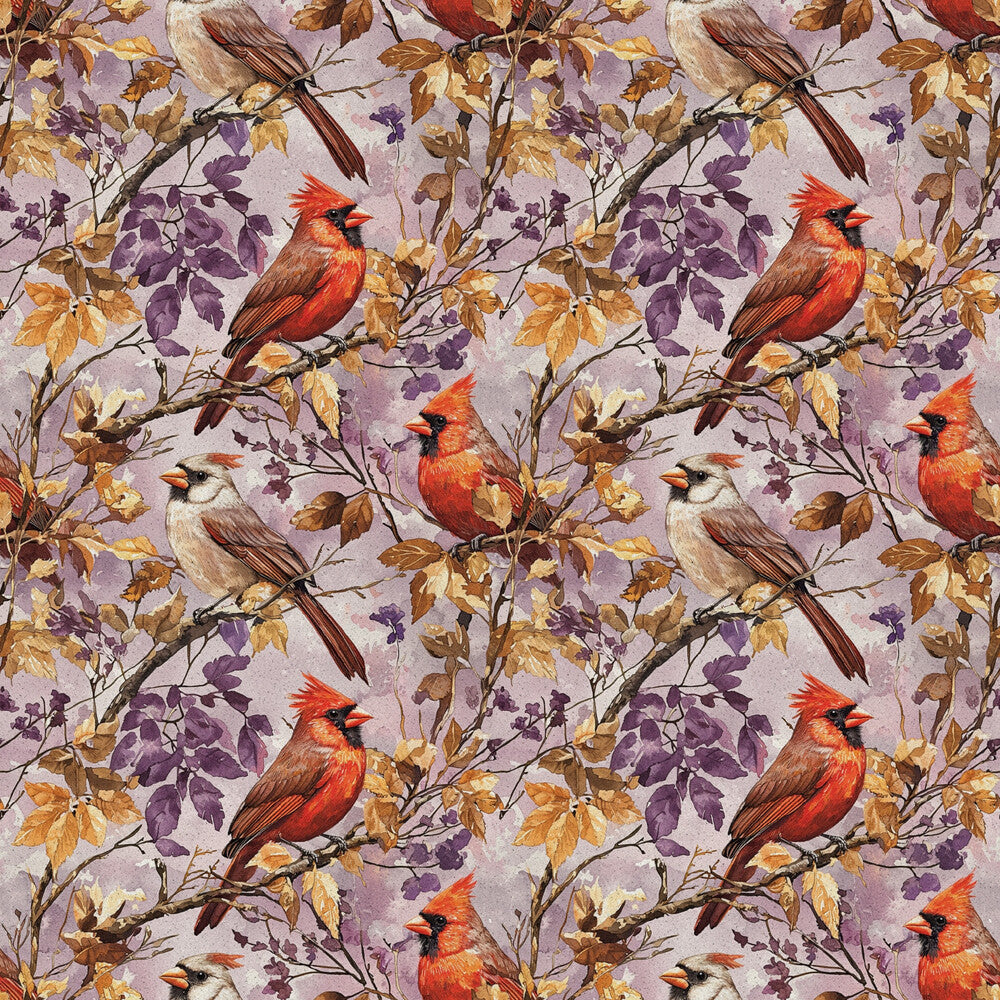 Red Cardinals Fat Quarter Bundle