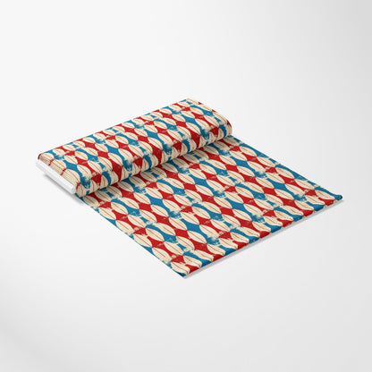 Distressed Patriotic Pattern 10 Quilting Cotton Fabric