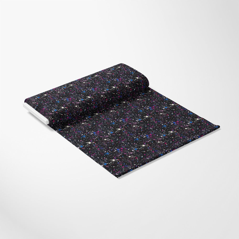 Glitter Paint Splatter Pattern 15 Quilting Cotton Fabric
