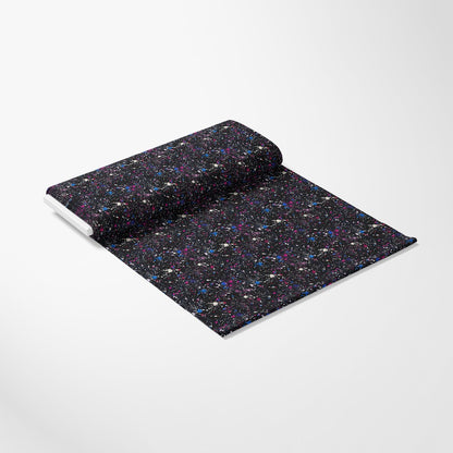 Glitter Paint Splatter Pattern 15 Quilting Cotton Fabric