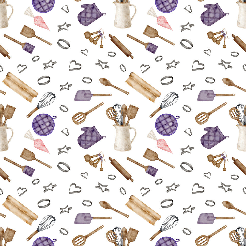 Watercolor Baking Fat Quarter Bundle