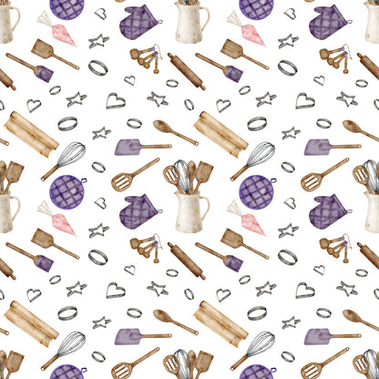 Watercolor Baking Fat Quarter Bundle